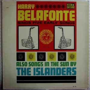 HARRY BELAFONTE - Sings five early songs - LP