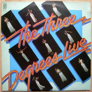 THE THREE DEGREES - Live - LP