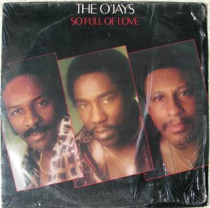 THE O'JAYS - So full of love - LP