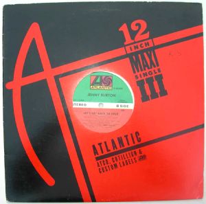 JENNY BURTON - Bad Habits / Let's get back to love - 12 inch 33 rpm