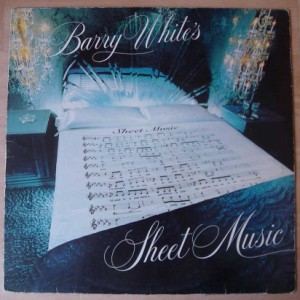 BARRY WHITE - Sheet music - LP