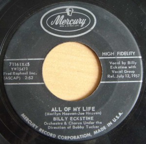 BILL ECKSTINE - All of my life / Poor little heart - 7inch (SP)