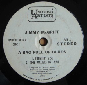 JIMMY MCGRIFF - A bag full of Blues - 7inch (EP)