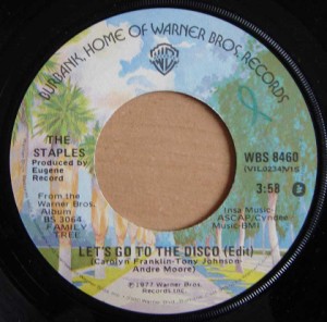 THE STAPLES - See a little further (than my bed) / Let's go to the Disco - 7inch (SP)