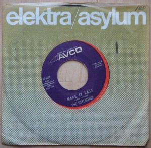THE STYLISTICS - Make it last / I'm stone in love with you - 7inch (SP)