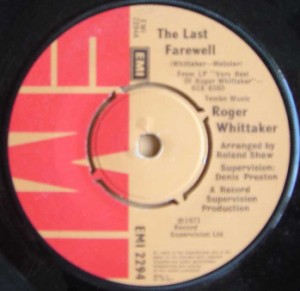 ROGER WHITTAKER - The last farewell / A special kind of man - 7inch (SP)