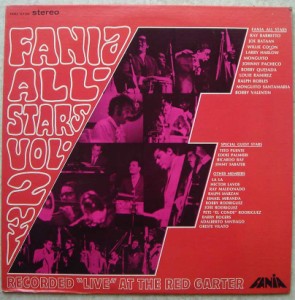 FANIA ALL-STARS - Recorded ''Live'' at the Red GarterVolume 2 - LP