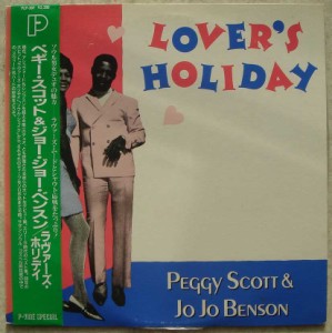 PEGGY SCOTT & JO JO BENSON - Lover's Holiday - LP