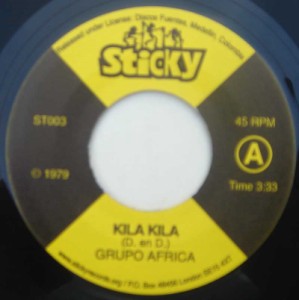 GRUPO AFRICA / BLACK PEPPER - You keep running out of gas / Kila Kila - 7inch (SP)