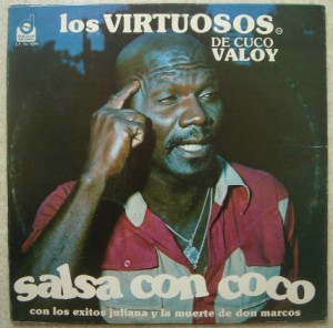 LOS VIRTUOSOS DE CUCO VALOY - Salsa con coco - Disque 33T
