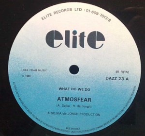 ATMOSFEAR - What we do - 12 inch 33 rpm