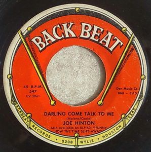 JOE HINTON - Everything / Darling come talk to me - 7inch (SP)