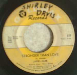 JAMES CARR - A man needs a woman / Stronger than love - 7inch (SP)