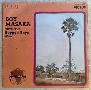 BOY MASAKA WITH THE BOYOYO BOYS - Moon / Draai veld - 7inch (SP)