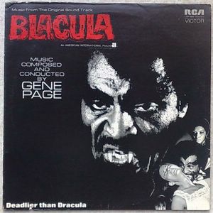 GENE PAGE - Blacula - LP