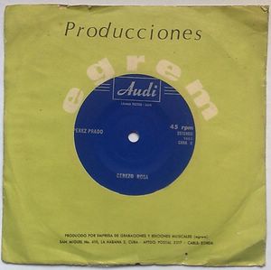 PEREZ PRADO - Cerezo Rosa / Cu cu rru cu cu paloma - 7inch (SP)