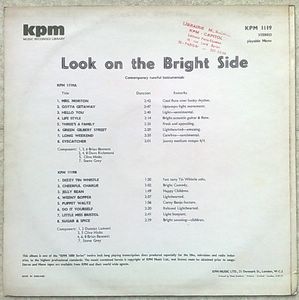 VARIOUS ARTISTS (BRIAN BENNET, STEVEN GREY, DAVE RICHMOND, É) - Look on the bright side - Disque 33T