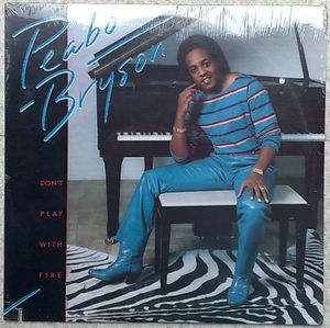 PEABO BRYSON - Don't play with fire - LP