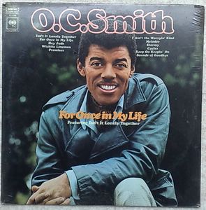 O.C. SMITH - For once in my life - LP