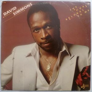 DAVID SIMMONS - The world belongs to me - LP