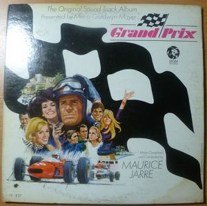 MAURICE JARRE - Grand prix - LP Gatefold