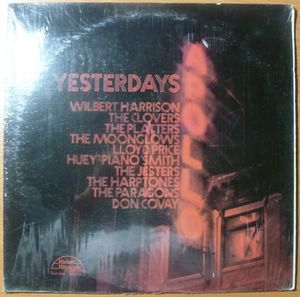 VARIOUS (THE CLOVERS, THE PLATTERS, LLOYD PRICE,…) - Apollo yesterdays - LP