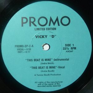 VICKY D - Mystery Lover / this beat is mine - 12 inch 33 rpm