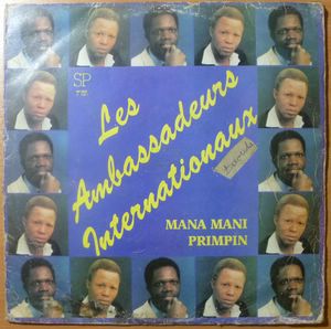 LES AMBASSADEURS INTERNATIONAUX - Mana mani - Disque 33T
