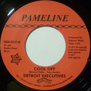 DETROIT EXECUTIVES / MIGHTY LOVERS - Cool off / Mighty lover - 7inch (SP)