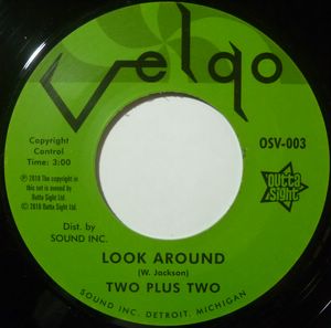 TWO PLUS TWO - I'm sure / Look around - 7inch (SP)