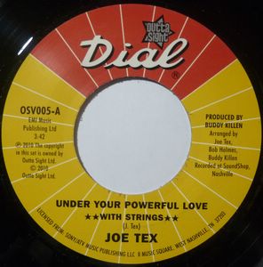 JOE TEX - Under your powerful love - 7inch (SP)