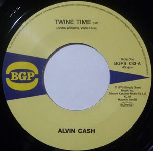 ALVIN CASH / ANN ALFORD - Twine time / Got to get me a job - 7inch (SP)