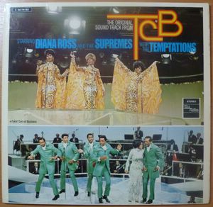 DIANA ROSS AND THE SUPREMES WITH THE TEMPTATIONS - TCB - LP