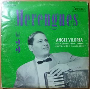 ANGEL VILORIA - Merengues Volume 3 - LP