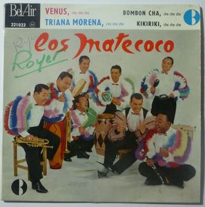 LOS MATECOCO - Venus (4 tracks) - Disque 45T (EP 4 titres)