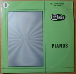 BERNARD ESTARDY / HERVE ROY - Pianos - LP