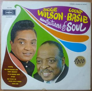 JACKIE WILSON / COUNT BASIE - Manufacturers of Soul - LP