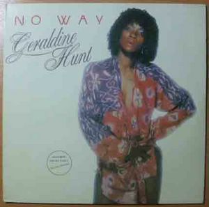 GERALDINE HUNT - No way - LP