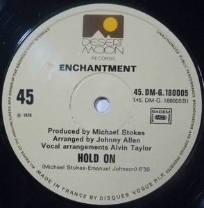 ENCHANTMENT / MARK RADICE - Hold on / The answer is you - 12 inch 33 rpm