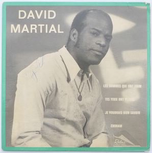 DAVID MARTIAL - Les hommes qui ont faim - 7inch (SP)