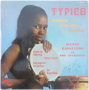 MARIO CAVALLERO ET SON ORCHESTRE - Typico (4 tracks) - 7inch (EP)