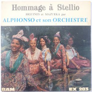 ALPHONSO ET SON ORCHESTRE - Hommage a Stellio (4 tracks) - 7inch (EP)