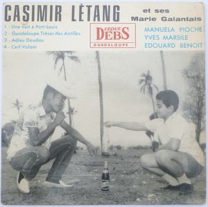 CASIMIR LETANG & SES MARIE GALENTAIS - Une nuit a Port Louis (4 tracks) - 7inch (EP)