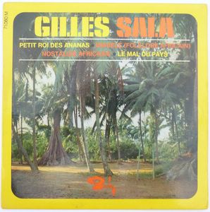 GILLES SALA - Nostalgie africaine (4 tracks) - 7inch (EP)