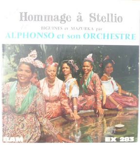 ALPHONSO ET SON ORCHESTRE - Hommage a Stellio (4 tracks) - 7inch (EP)