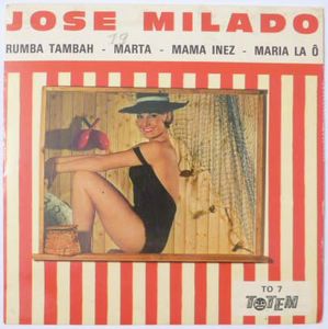 JOSE MILADO - Rumba tambah (4 tracks) - 7inch (EP)