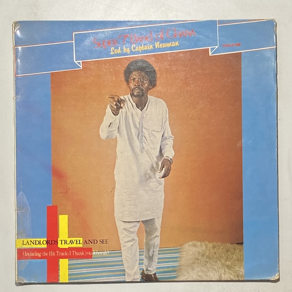SUPER 7 BAND OF GHANA landlords travel and see, LP for sale on