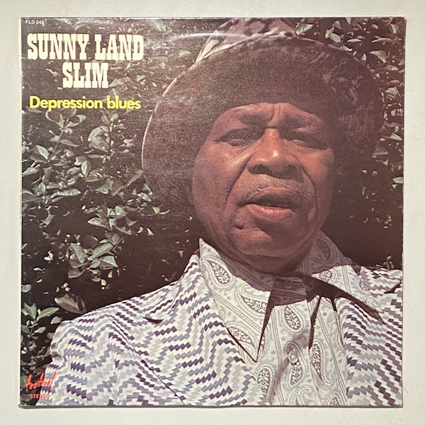 SUNNY LAND SLIM - Depression Blues - LP
