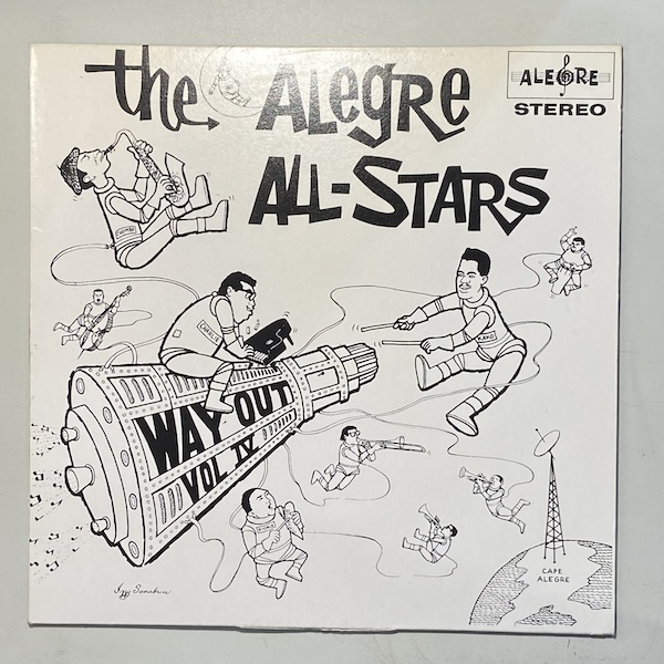THE ALEGRE ALL-STARS - Way Out - The Alegre All Stars Vol. lV - LP
