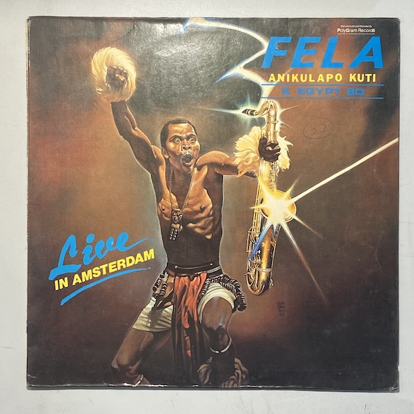 LP FLEA ANIKULAPO KUTI Egypt ‘80 LIVE FELA ANIKULAPO KUTI AND HIS EGYPT 80 live in amsterdam, LP